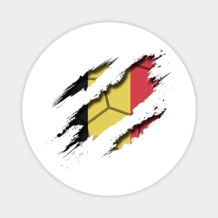 Belgium Football Magnet